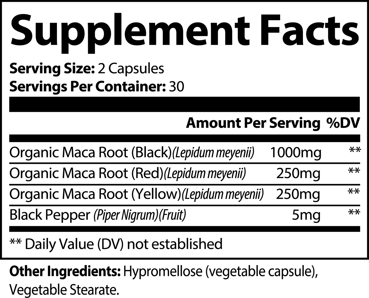 Maca Plus - Premium Energy & Vitality Booster