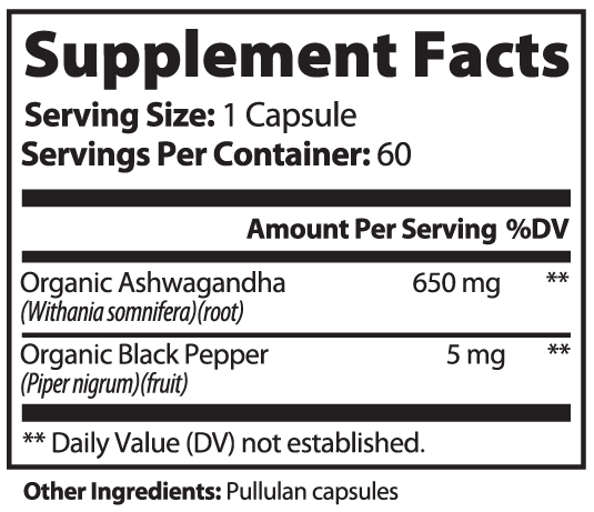 Ashwagandha Premium - Stress Relief & Natural Energy