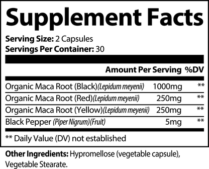 Maca Plus - Premium Energy & Vitality Booster